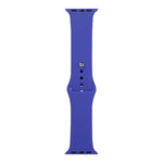 Silicone Watch Replacement Strap, Short Section (Female), For Apple Watch Series 8&7 41mm / SE 2&6&SE&5&4 40mm / 3&2&1 38mm