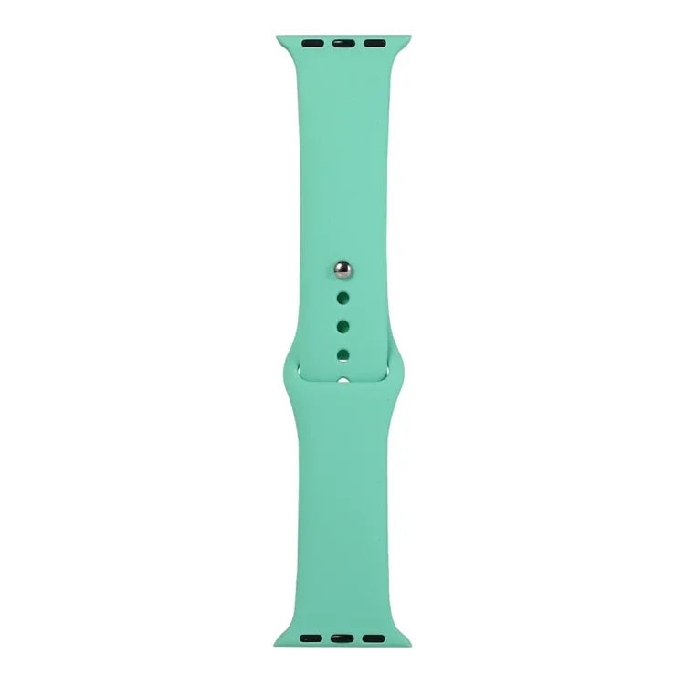 Silicone Watch Replacement Strap, Short Section (Female), For Apple Watch Series 8&7 41mm / SE 2&6&SE&5&4 40mm / 3&2&1 38mm