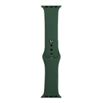 Silicone Watch Replacement Strap, Short Section (Female), For Apple Watch Series 8&7 41mm / SE 2&6&SE&5&4 40mm / 3&2&1 38mm