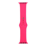 Silicone Watch Replacement Strap, Short Section (Female), For Apple Watch Series 8&7 41mm / SE 2&6&SE&5&4 40mm / 3&2&1 38mm