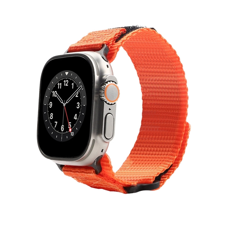 Nylon Two Section Watch Band, For Apple Watch SE 40mm, For Apple Watch SE 44mm, For Apple Watch 6 40mm, For Apple Watch 6 44mm, For Apple Watch 5 44mm, For Apple Watch 5 40mm, For Apple Watch 4 44mm, For Apple Watch 4 40mm, For Apple Watch 3 38mm      ...