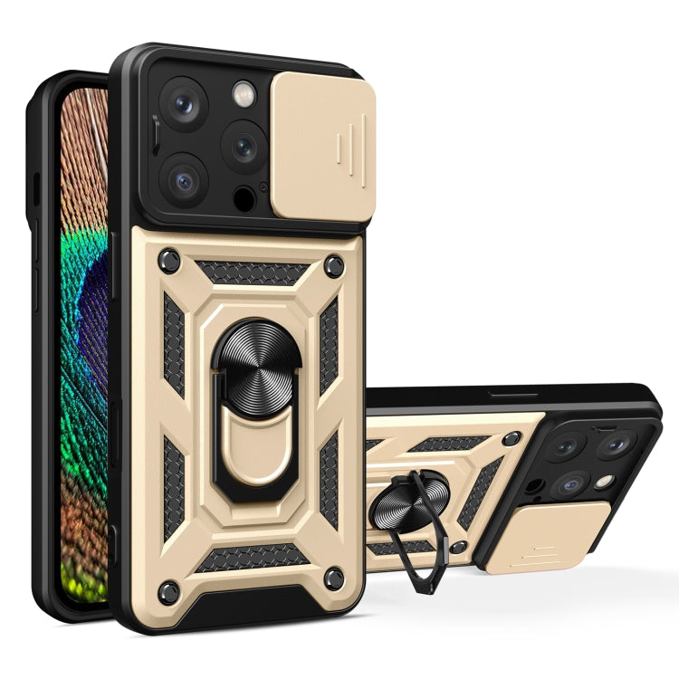 Sliding Camera Cover Design TPU+PC Phone Case, For iPhone 16 Pro, For iPhone 16 Plus, For iPhone 16, For iPhone 15 Pro