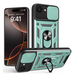 Sliding Camera Cover Design TPU+PC Phone Case, For iPhone 18 Pro, For iPhone 18 Pro Max, For iPhone 17e / 16e, For iPhone 17 Pro Max, For iPhone 17 Pro, For iPhone 17