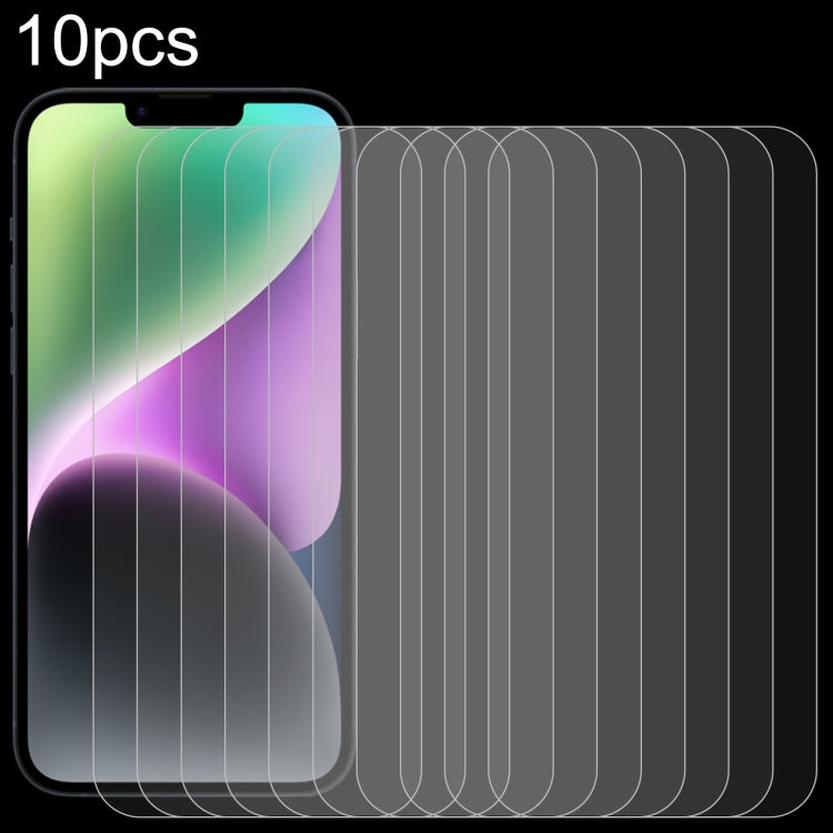 10pcs 0.26mm 9H 2.5D High Aluminum Tempered Glass Film, For iPhone 17 Pro Max, For iPhone 17 Pro / 17, For iPhone Air, For iPhone 16 Pro Max, For iPhone 16 Pro, For iPhone 16 Plus, For iPhone 16, For iPhone 15 Plus / 15 Pro Max, For iPhone 15 / 15 Pro