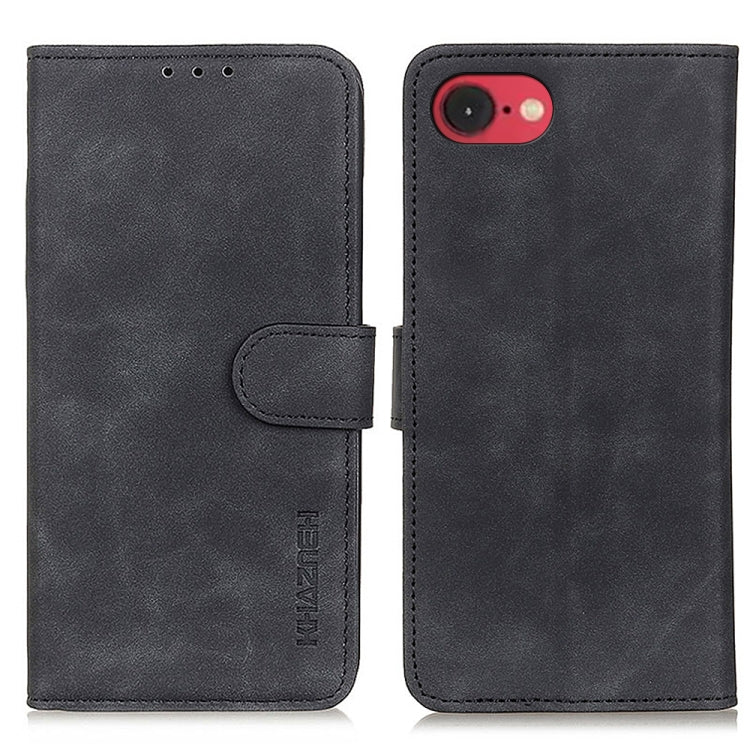 KHAZNEH Retro Texture Leather Phone Case, For iPhone 16e / 17e, For iPhone 17 Pro Max, For iPhone 17 Pro, For iPhone 17, For iPhone Air, For iPhone 16 Pro Max, For iPhone 16 Pro, For iPhone 16 Plus, For iPhone 16, For iPhone 15 Pro Max, For iPhone 15 P...