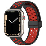 Magnetic Buckle Silicone Watch Band, For Apple Watch 8 41mm, For Apple Watch 8 45mm, For Apple Watch Ultra 2 49mm