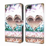 Crystal 3D Shockproof Protective Leather Phone Case, For iPhone 6 Plus / 7 Plus / 8 Plus, For iPhone 6 / 7