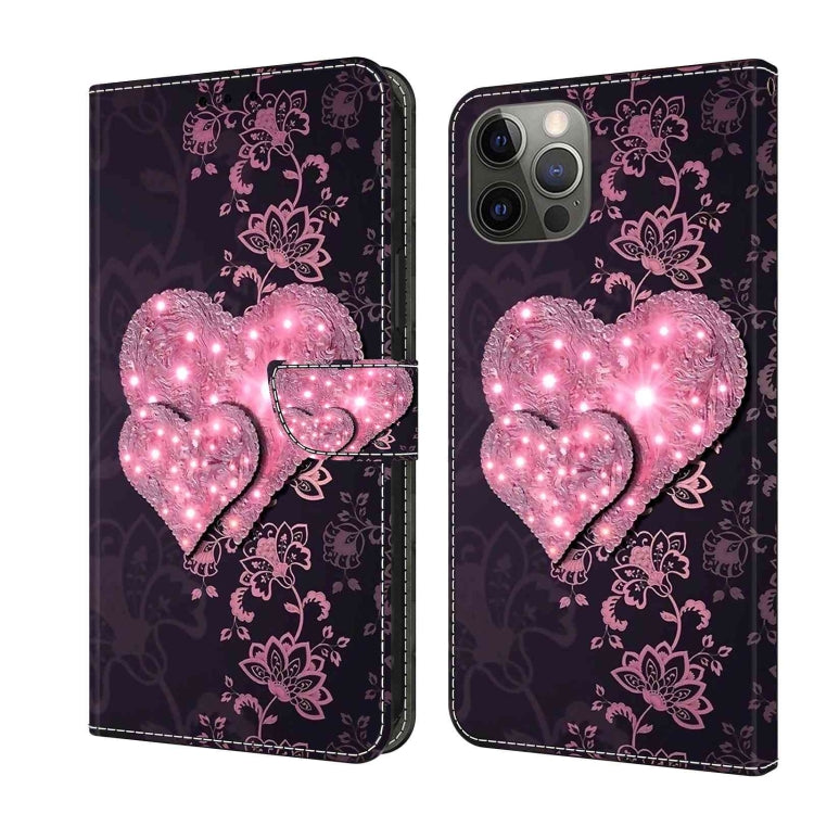 Crystal 3D Shockproof Protective Leather Phone Case, For iPhone 11 Pro, For iPhone X / XS