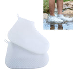 Silicone Non-slip Thickened Wear-resistant Waterproof Shoe Boots Cover, S, M, L