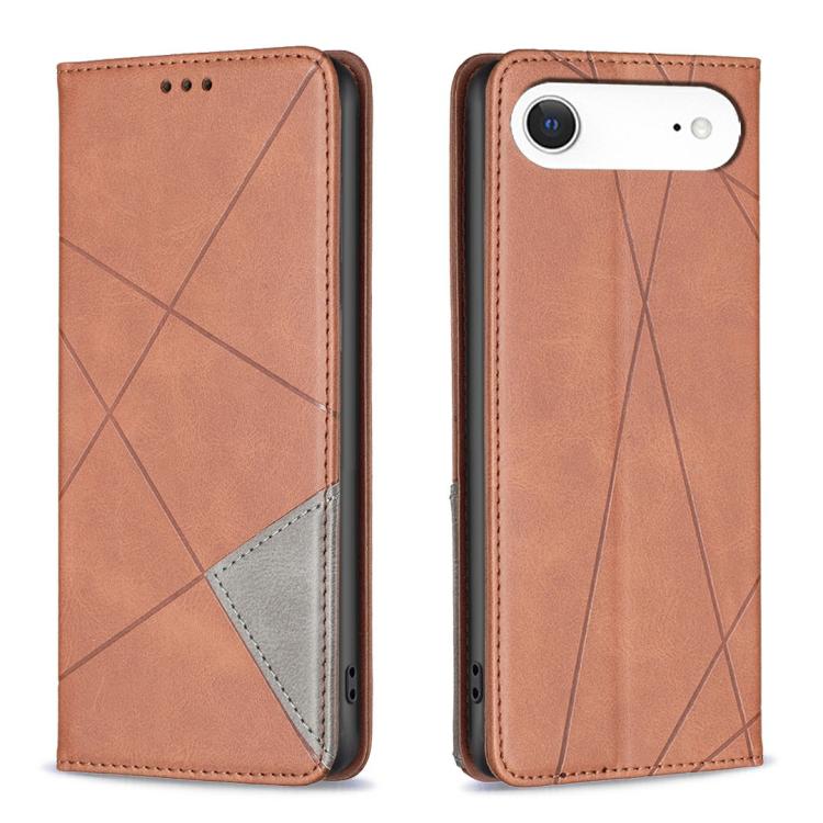 Rhombus Texture Magnetic Leather Phone Case, For iPhone 18 Pro Max/17 Pro Max, For iPhone 18 Pro/17 Pro, For iPhone 17, For iPhone 17 Air, For iPhone 16 Pro Max, For iPhone 16 Pro, For iPhone 16 Plus, For iPhone 16