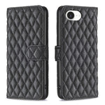 Diamond Lattice Wallet Flip Leather Phone Case, For iPhone 18 Pro/17 Pro, For iPhone 18 Pro Max/17 Pro Max, For iPhone 17e / 16e, For iPhone 17, For iPhone Air, For iPhone 16 Pro Max, For iPhone 16 Pro, For iPhone 16 Plus