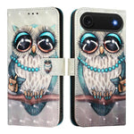 3D Painting Horizontal Flip Leather Phone Case, For iPhone 17e / 16e, For iPhone 17 Pro Max, For iPhone 17 Pro, For iPhone 17, For iPhone Air, For iPhone 16 Pro Max