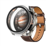 Tempered Film + PC Integrated Watch Protective Case, For Huawei Watch 4 Pro, For Huawei Watch 4