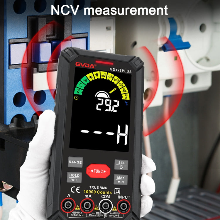 GVDA GD128PLUS Intelligent High Precision Automatic Digital Multimeter, GD128PLUS
