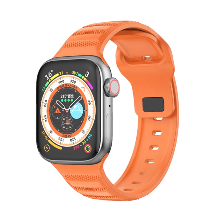 Dot Texture Fluororubber Watch Band, For Apple Watch 5 44mm, For Apple Watch 5 40mm, For Apple Watch 4 44mm, For Apple Watch 4 40mm, For Apple Watch 3 38mm, For Apple Watch 3 42mm, For Apple Watch 2 42mm, For Apple Watch 2 38mm