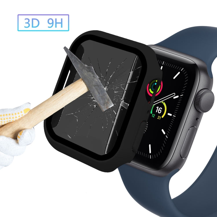 Frosted PC + Anti-spy Tempered Film Integrated Watch Protective Case, For Apple Watch Ultra 4 / 3 / 2 / 1 49mm, For Apple Watch SE 2025 / 2023 / 2022 44mm, For Apple Watch SE 2025 / 2023 / 2022 40mm, For Apple Watch 9 / 8 45mm, For Apple Watch 9 / 8 41...