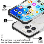 Acrylic Magsafe Magnetic Shockproof Phone Case, For iPhone 16 Pro Max, For iPhone 16 Pro, For iPhone 16 Plus, For iPhone 16, For iPhone 15 Pro Max