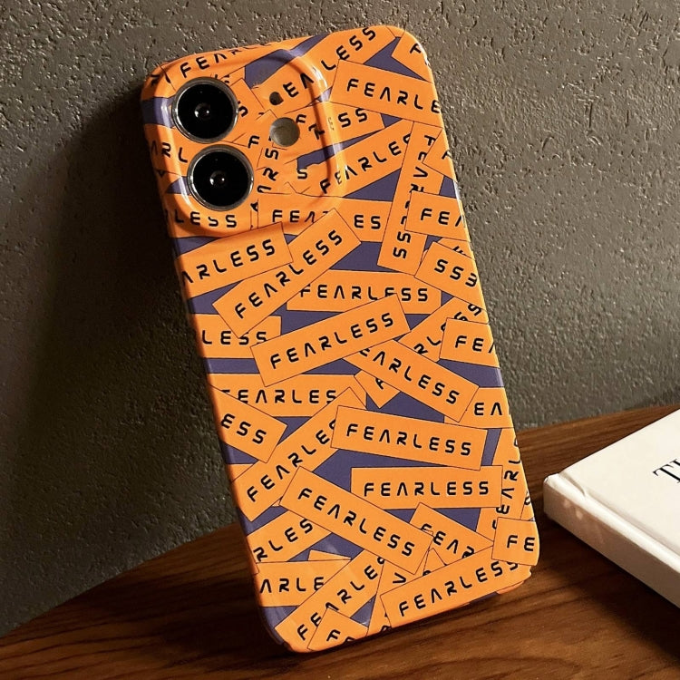 Painted Pattern Precise Hole PC Phone Case, For iPhone 12