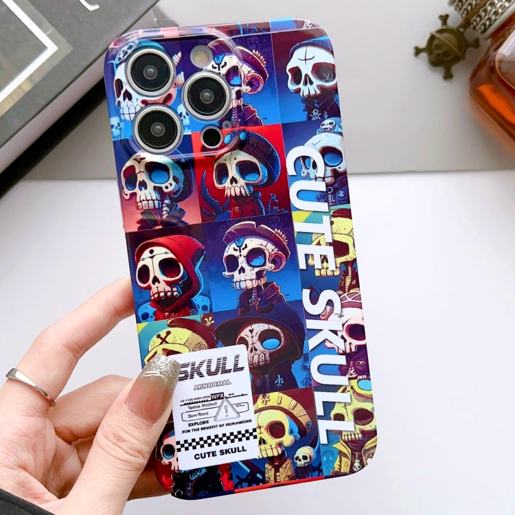 Painted Pattern Precise Hole PC Phone Case, For iPhone 12 Pro Max