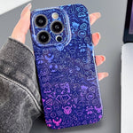 Painted Pattern Precise Hole PC Phone Case, For iPhone 11 Pro