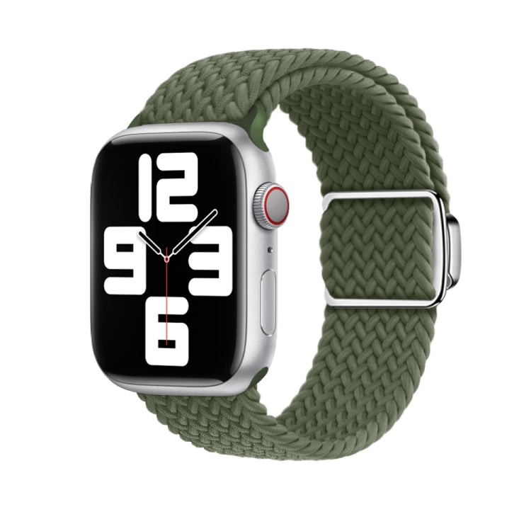 Nylon Loop Magnetic Buckle Watch Band, For Apple Watch Series 5 44mm, For Apple Watch Series 5 40mm