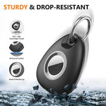 2pcs Waterproof Anti-drop Anti-lost Tracker Positioning TPU Protective Case for AirTag 2nd Gen / AirTag 1st Gen