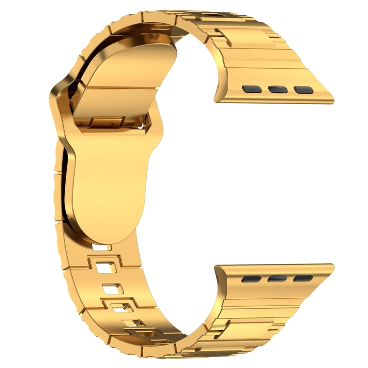 Square Buckle Armor Style Silicone Watch Band, For Apple Watch Ultra 49mm, For Apple Watch SE 2023 44mm, For Apple Watch 8 41mm