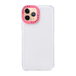 Color Contrast Lens Frame Transparent TPU Phone Case, For iPhone 11, For iPhone 11 Pro