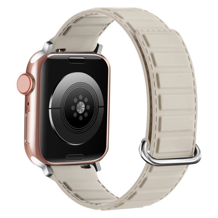 Reverse Buckle Magnetic Silicone Watch Band, For Apple Watch Series 2 42mm, For Apple Watch Series 2 38mm, For Apple Watch 42mm