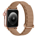 Reverse Buckle Magnetic Silicone Watch Band, For Apple Watch SE 2023 40mm, For Apple Watch Ultra 2 49mm, For Apple Watch Series 9 45mm