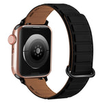 Reverse Buckle Magnetic Silicone Watch Band, For Apple Watch Series 10 46mm, For Apple Watch Series 10 42mm, For Apple Watch SE 2023 44mm