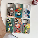 Animal Pattern Oil Painting Series PC + TPU Phone Case, For iPhone 11 Pro