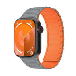 Magnetic Loop Silicone Watch Band, For Apple Watch Series 4 44mm, For Apple Watch Series 4 40mm, For Apple Watch Series 3 38mm