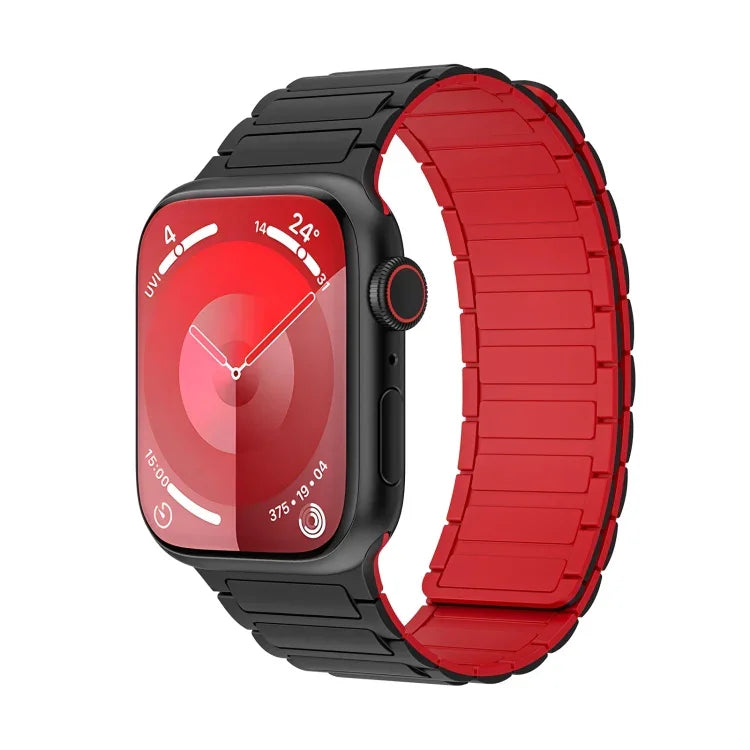 Magnetic Loop Silicone Watch Band, For Apple Watch Series 4 44mm, For Apple Watch Series 4 40mm, For Apple Watch Series 3 38mm