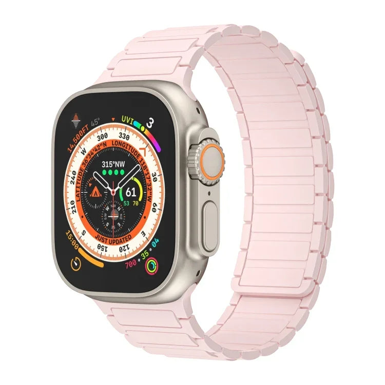 Magnetic Loop Silicone Watch Band, For Apple Watch SE 2023 44mm, For Apple Watch SE 2023 40mm, For Apple Watch Ultra 2 49mm