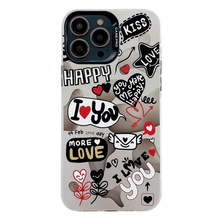 Electroplated Silver Series PC Protective Phone Case, For iPhone 13 Pro, For iPhone 13