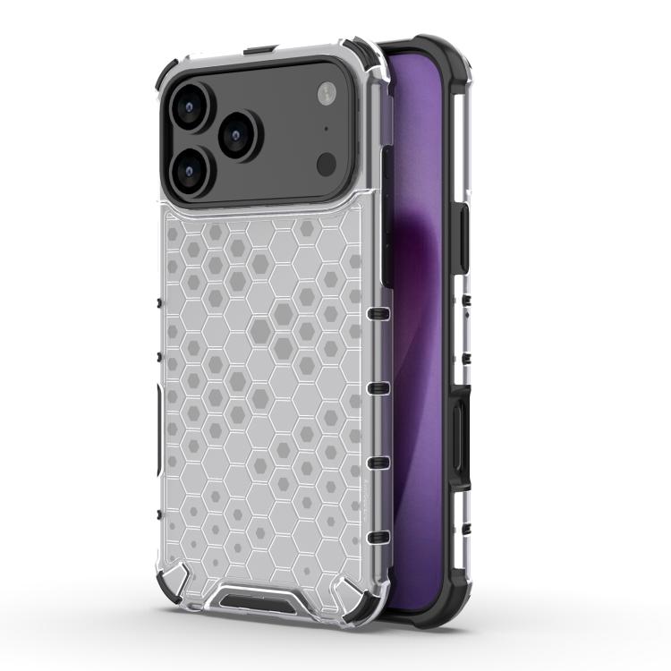 Honeycomb Shockproof Phone Case, For iPhone 18 Pro / 17 Pro, For iPhone 18 Pro Max / 17 Pro Max, For iPhone 17e / 16e, For iPhone 17, For iPhone Air, For iPhone 16 Pro Max, For iPhone 16 Pro, For iPhone 16 Plus, For iPhone 16