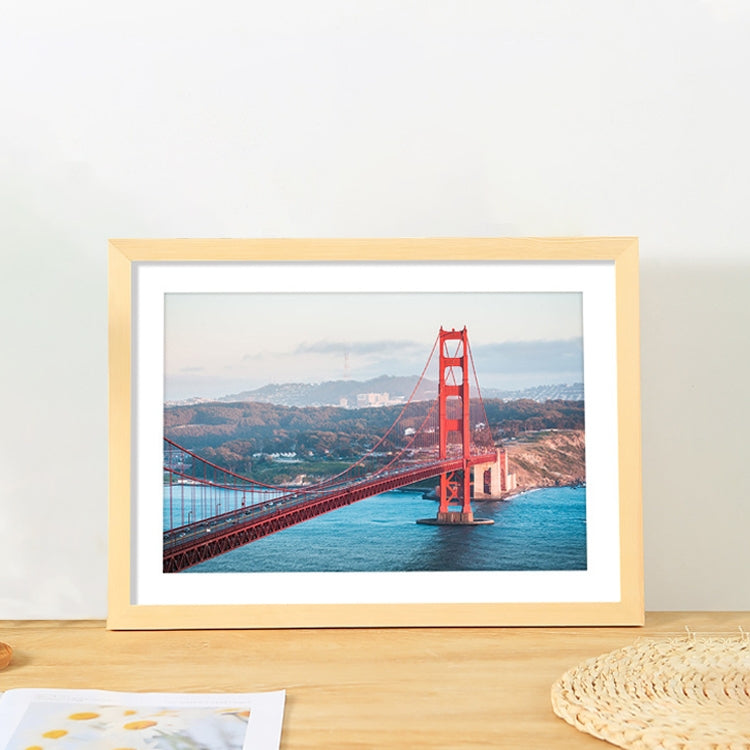 Imitation Solid Wood Photo Frame Document Frame, 6 inch, 8 inch, 10 inch