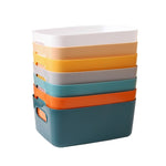 5pcs Desktop Snack Storage Basket Kitchen Portable Storage Basket Sundries Box, 30.5x20.5x12 cm