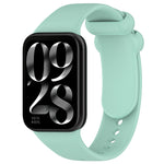 Solid Color Black Buckle Silicone Watch Band, For Xiaomi Band 10 Pro / Redmi Watch 6 / 5