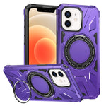 MagSafe Magnetic Shockproof Phone Case with Ring Holder, For iPhone 12/12 Pro, For iPhone 12 Pro Max, For iPhone 11