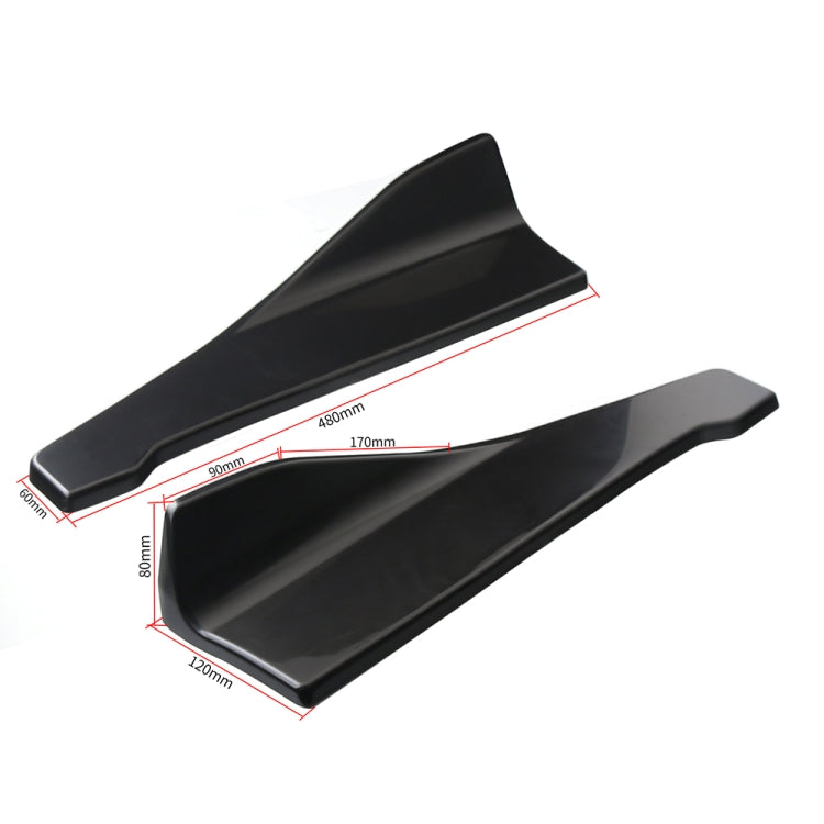 Car Universal Rear Corner Protection Plate Car Modified 48cm Rear Shovel, Rear Corner Protection Plate