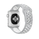 Sport Silicone Watchband Standard Edition, For Apple Watch Series 7 41mm / 6 & SE & 5 & 4 40mm / 3 & 2 & 1 38mm, For Apple Watch Ultra 49mm / Series 8&7 45mm / SE 2&6&SE&5&4 44mm / 3&2&1 42mm