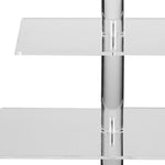 YX065 4 Tier Acrylic Square Cupcake Stand, YX065