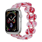 Stretch Resin Watch Band, For Apple Watch Series 8 41mm, For Apple Watch Series 8 45mm, For Apple Watch SE 2022 40mm, For Apple Watch SE 2022 44mm, For Apple Watch Series 7 41mm, For Apple Watch Series 7 45mm