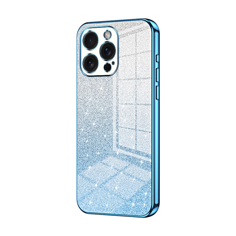 Gradient Glitter Powder Electroplated Phone Case, For iPhone 16 Pro, For iPhone 16 Plus, For iPhone 16, For iPhone 15 Pro Max, For iPhone 15 Pro, For iPhone 15 Plus