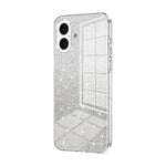 Gradient Glitter Powder Electroplated Phone Case, For iPhone 16 Pro, For iPhone 16 Plus, For iPhone 16, For iPhone 15 Pro Max, For iPhone 15 Pro, For iPhone 15 Plus