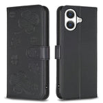Four-leaf Embossed Leather Phone Case, For iPhone 18 Pro/17 Pro, For iPhone 18 Pro Max/17 Pro Max, For iPhone 17, For iPhone 17 Air, For iPhone 16 Pro Max, For iPhone 16 Pro, For iPhone 16 Plus, For iPhone 16