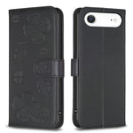 Four-leaf Embossed Leather Phone Case, For iPhone 18 Pro/17 Pro, For iPhone 18 Pro Max/17 Pro Max, For iPhone 17, For iPhone 17 Air, For iPhone 16 Pro Max, For iPhone 16 Pro, For iPhone 16 Plus, For iPhone 16