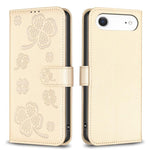 Four-leaf Embossed Leather Phone Case, For iPhone 18 Pro/17 Pro, For iPhone 18 Pro Max/17 Pro Max, For iPhone 17, For iPhone 17 Air, For iPhone 16 Pro Max, For iPhone 16 Pro, For iPhone 16 Plus, For iPhone 16